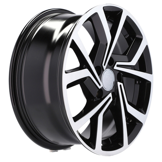 4x jantes 15 5x100 s'intégrer dans VW Polo Golf BORA Vento SKODA Fabia Rapid Scala - B1154 (LU1904)