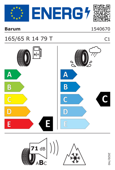 Pneus Barum QUARTARIS 5 165/65 R14 79T