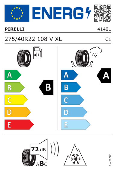 Pneus Pirelli Scorpion Winter 2 XL FR PNCS 275/40 R22 108V