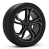 4x ROUES 17 Hiver VW TOURAN I 1T FL Continental 225/45 R17