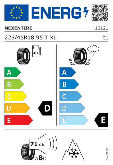 Pneus Nexen WINGUARD ICE PLUS XL 225/45 R18 95T