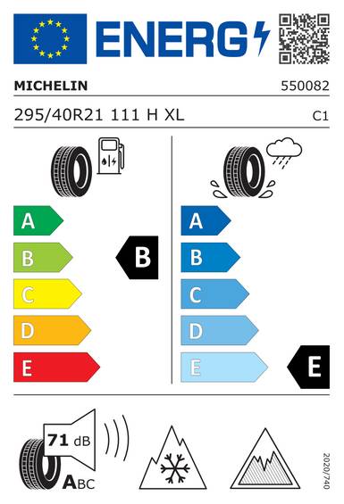 Pneus Michelin X-ICE SNOW 295/40 R21 111H