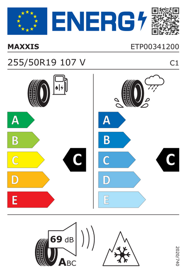 Pneus Maxxis PREMITRA SNOW WP6 SUV XL 255/50 R19 107V