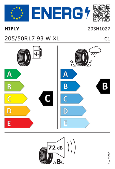 Pneus Hifly HF820 XL 215/50 R17 95W
